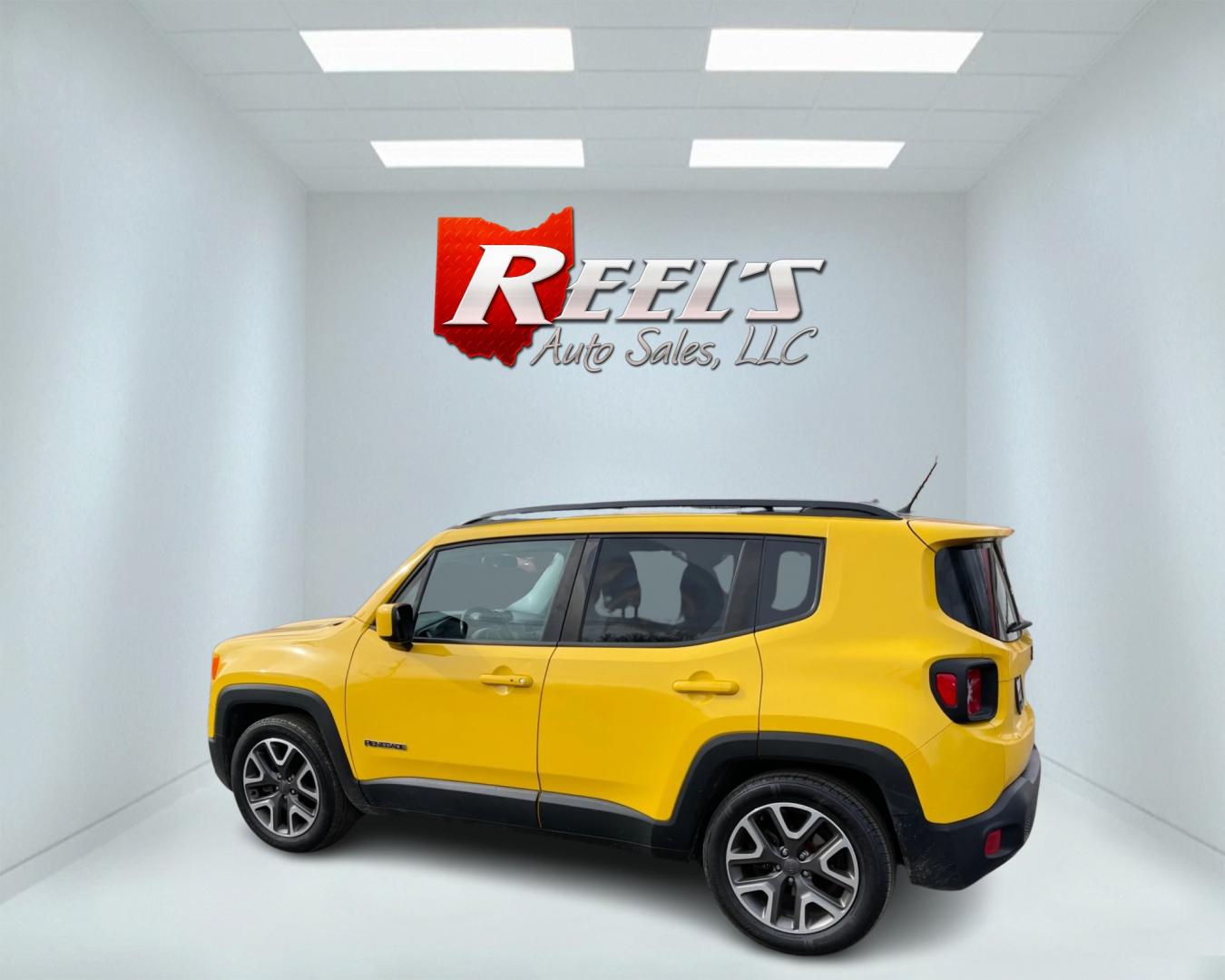 2017 Yellow /Black Jeep Renegade Latitude FWD (ZACCJABBXHP) with an 2.4L I4 DOHC 16V engine, 9-Speed Automatic transmission, located at 11115 Chardon Rd. , Chardon, OH, 44024, (440) 214-9705, 41.580246, -81.241943 - Photo#37